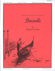 Barcarolle Handbell sheet music cover